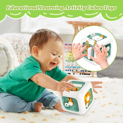 Montessori Toys Life Skills Games Fidget Sensory Toy Traveling Toys Educational Learning Autism Toys for 1 2 3 years old Kids