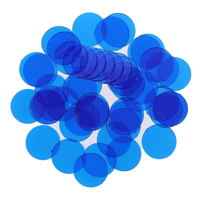Tools for Math Learning Resources(100/50 pcs), Montessori Education Color Bingo Chips