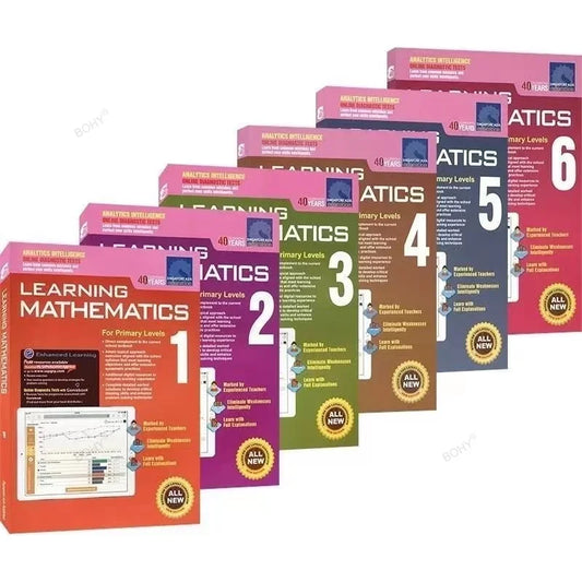 Primary Mathematics School Textbook(Book Grade 1-6/Kindergarten)