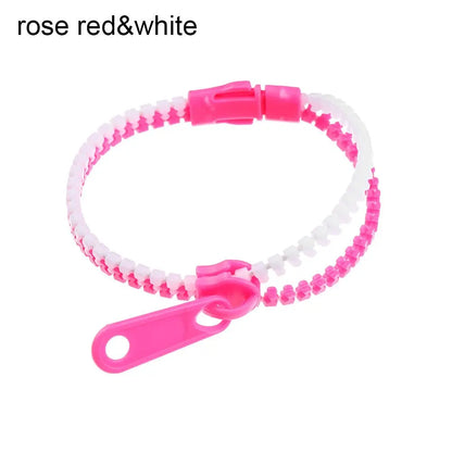 1 PC Sensory Zipper Fidget Bracelets Zip Stim Bracelet Toys Stress Anxiety Relief Autism ADHD Toys Fashion Jewelry Accessories