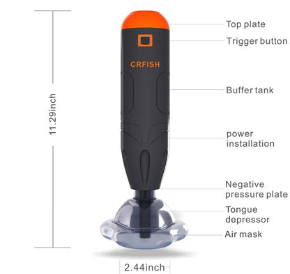 Top of the line Portable Anti-Choking Device, a Trigger Button System not pull-out one. First aid device for families
