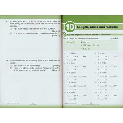 Learning Mathematics 6 Books/Set(Grade 1-6)