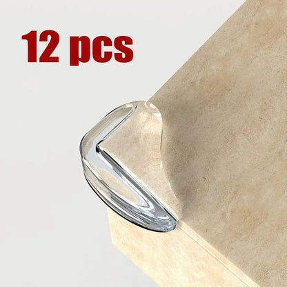 1/12pcs Baby Safety Silicone Protector Table Furnitur Kids Desk Corner Edge Protection Cover Children Soft Anticollision Guards