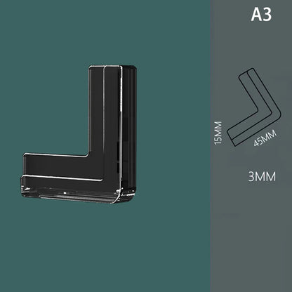 4 Pcs Silicone Safety Furniture & Windows Edge Banding Corner Guards for children.