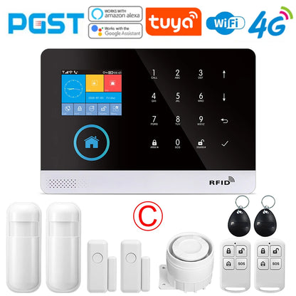 Home Alarm Systems, a 4G Intelligent Wireless Security Device