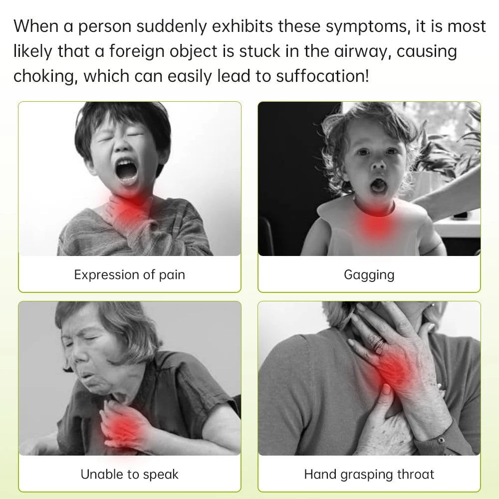 Portable Anti-Choking First Aid Kit for Emergency Choking for Kids/Adults