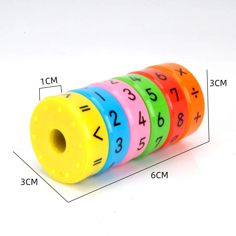 Children Magnetic Arithmetic Learning Math Puzzle Cube Kids Educational Toys Sensory Autism Games For Kids Decompression Gifts