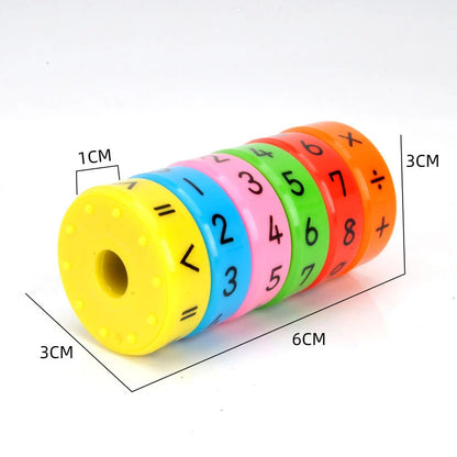 Children Magnetic Arithmetic Learning Math Puzzle Cube Kids Educational Toys Sensory Autism Games For Kids Decompression Gifts