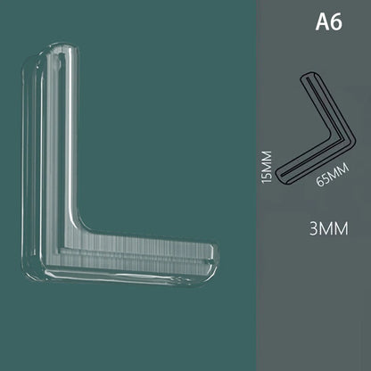 4 Pcs Silicone Safety Furniture & Windows Edge Banding Corner Guards for children.