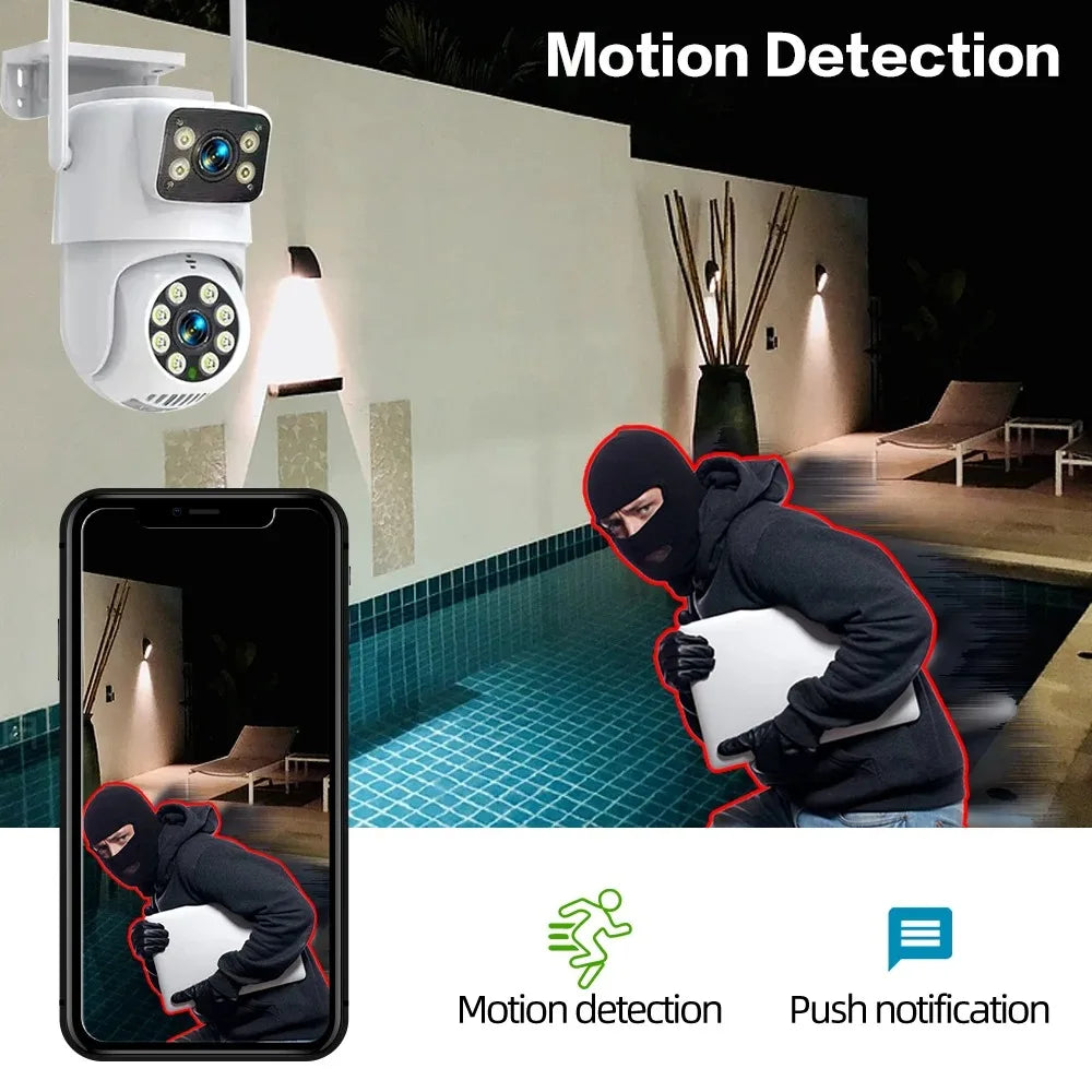 Outdoor/Auto/Home Infrared Surveillance Camera(Tilt 360°)