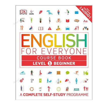 Kids English Learning Book, Complete Self-Study Program(Level 1-4)