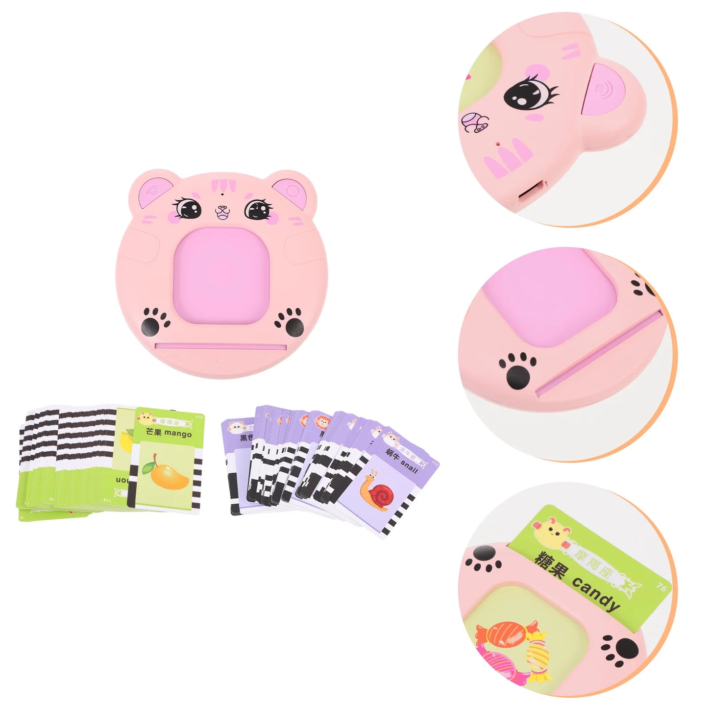 Reading & Speech: Plug-in Card Early Learning Toy for Autistic Kids,  Speech Therapy & Sensory Educational