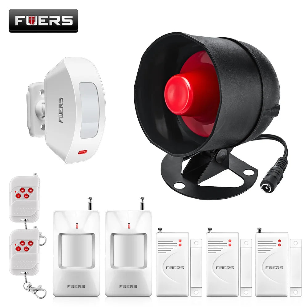 Home Alarm Systems with Loud Siren Speaker