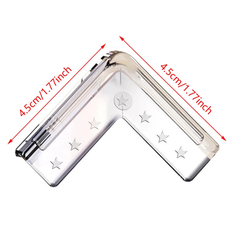 2pcs Silicone Safety Furniture Edge Banding Corner Guards Aluminum Windows Anti-bump Head Protector Child Anti-collision
