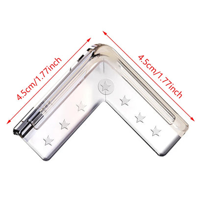 2pcs Silicone Safety Furniture Edge Banding Corner Guards Aluminum Windows Anti-bump Head Protector Child Anti-collision