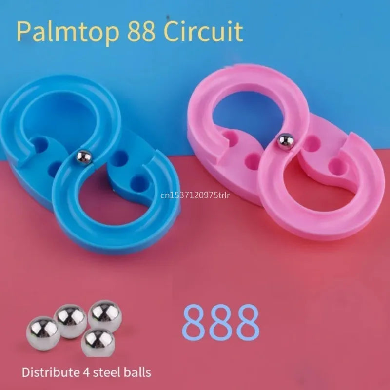 Stress: Handheld 88 Track Finger Flexible Fidget. Sensoriel Anxiety and Stress Relief, ADHD Decompression Training