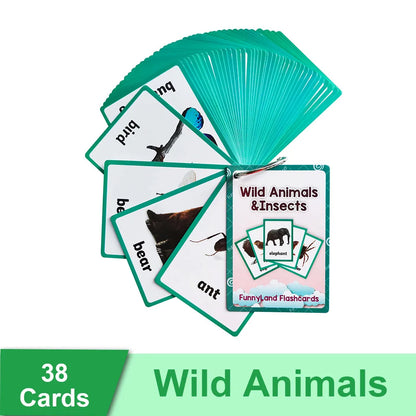 Read & Write English: Kids 3-8 Years English Words Cards Vocabulary Building Montessori Learning Toys Kindergarten Teaching Aids Educational Flashcard