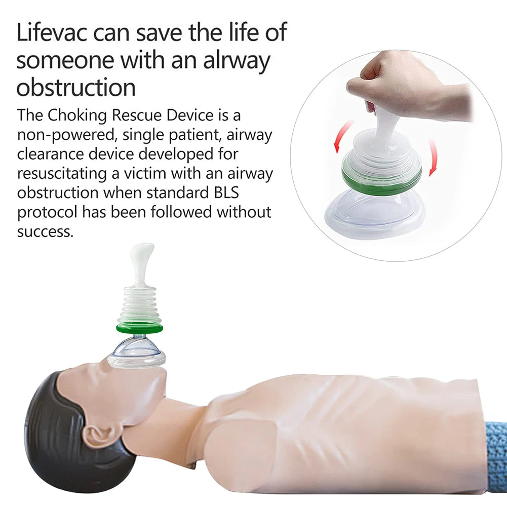 1 Set Choking Device for Adult Children Asphyxia Device for Home/Travel