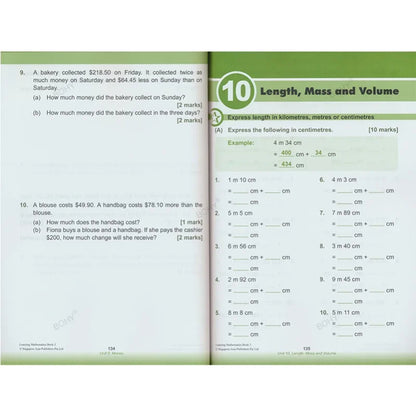 Primary Mathematics School Textbook(Book Grade 1-6/Kindergarten)