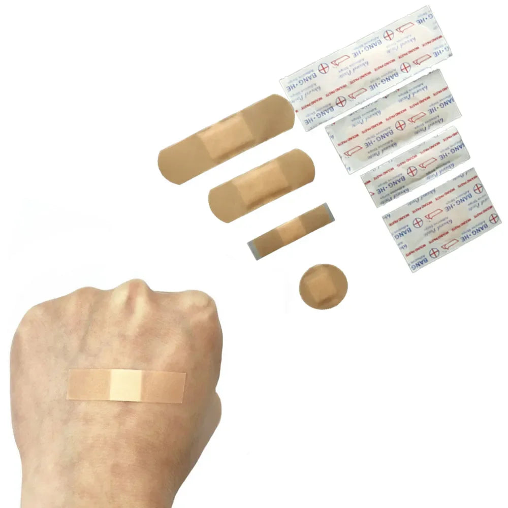 Band Aids: Breathable & Waterproof (100 pcs)