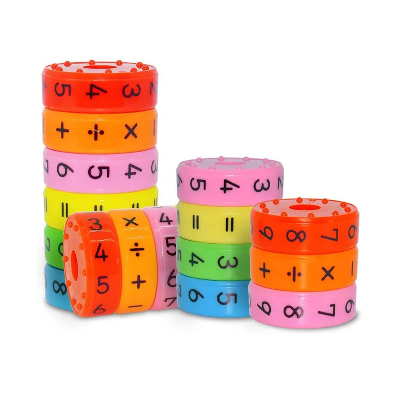 Children Magnetic Arithmetic Learning Math Puzzle Cube Kids Educational Toys Sensory Autism Games For Kids Decompression Gifts