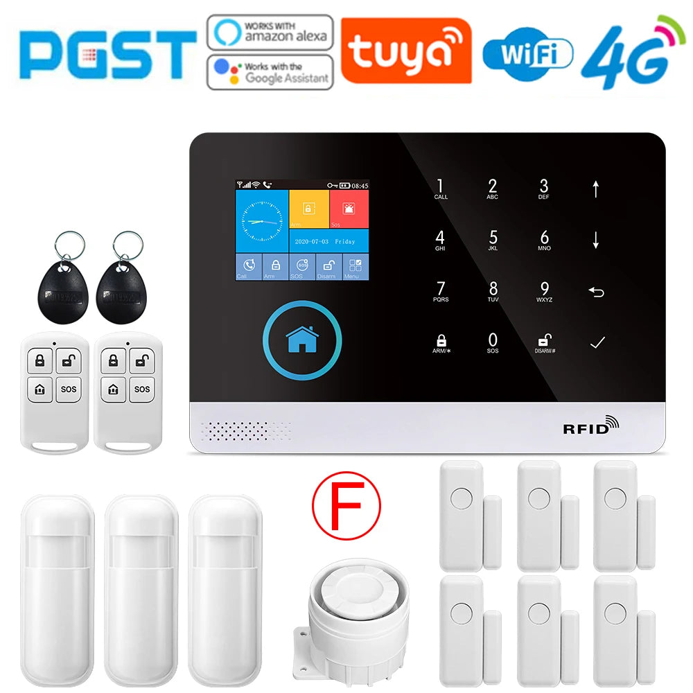 Home Alarm Systems, a 4G Intelligent Wireless Security Device