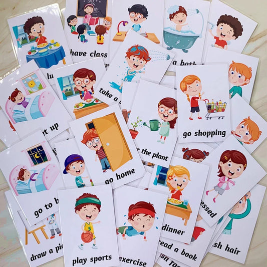 Read & Write English: Educational Animal Flash Cards for Children( 0-3 yrs. old)