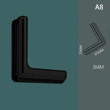 4 Pcs Silicone Safety Furniture & Windows Edge Banding Corner Guards for children.