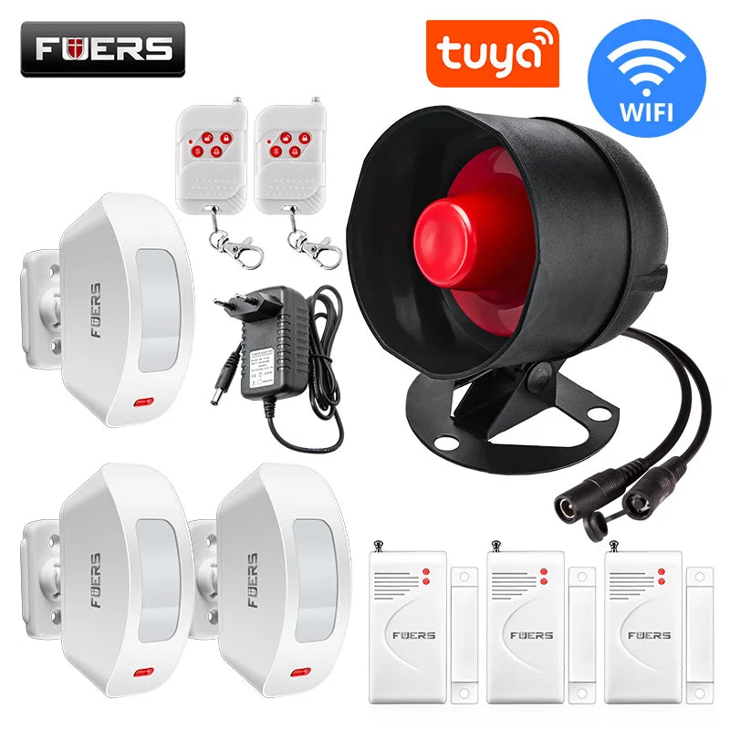 Home Alarm Systems with Loud Siren Speaker