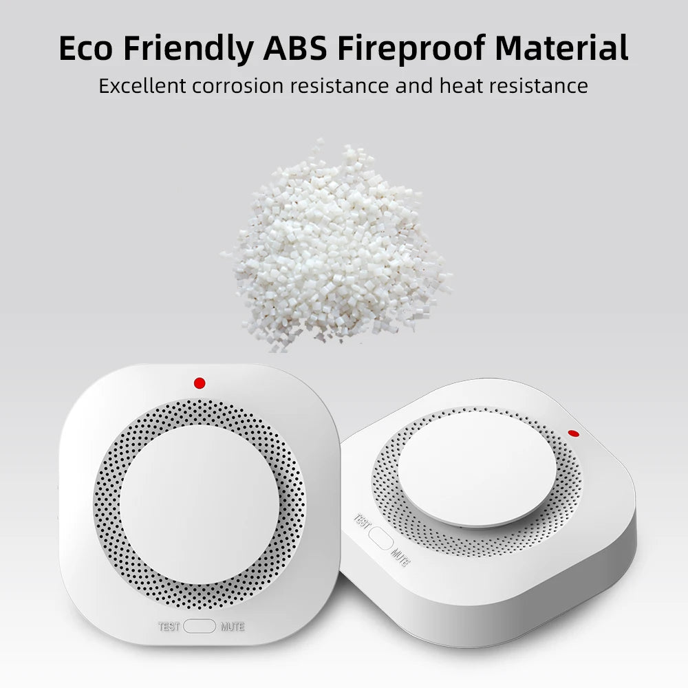 Fire & Gas Alarm: Home Wireless Smoke Detector & Sensor Alarm