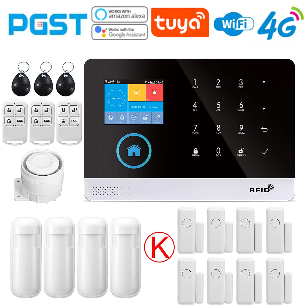 Home Alarm Systems, a 4G Intelligent Wireless Security Device
