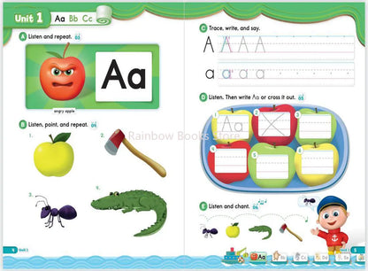 Read & Write English: Children Teaching Learning Book(Level 1-4), Spelling Textbook Oxford Phonics