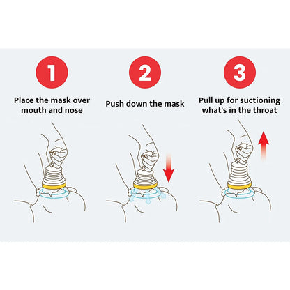 4PCS First Aid Anti Suffocation Choking Emergency Device