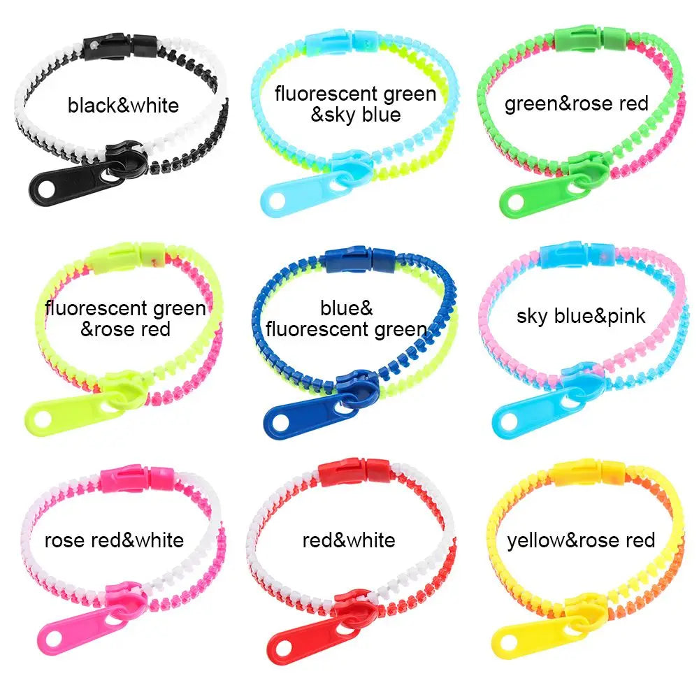 Sensory Zipper Fidget Bracelet, Zip Stimulus Toys. Stress & Anxiety Relief Autism ADHD