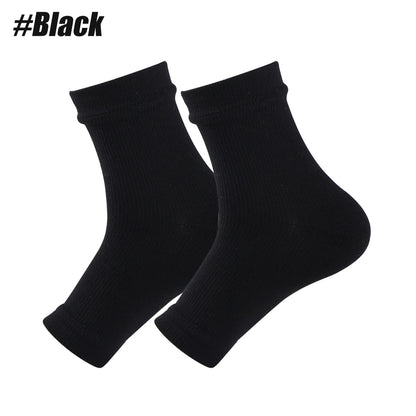 Breathable Neuropathy Socks for Men Women, Soothe Compression Sock for Neuropathy Pain,Ankle Brace, Plantar Fasciitis Relief, 1P