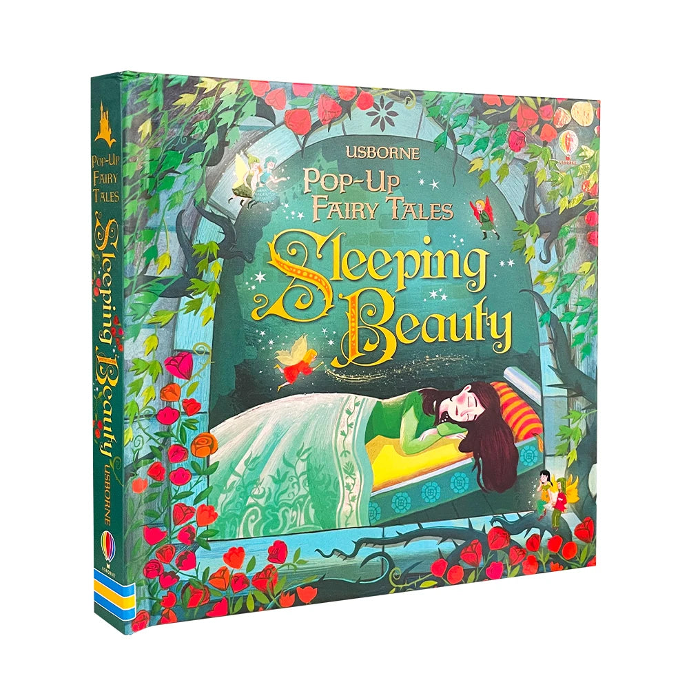 Bedtime 3D Picture Pop-Up Story Coloring Books for Children Learning English