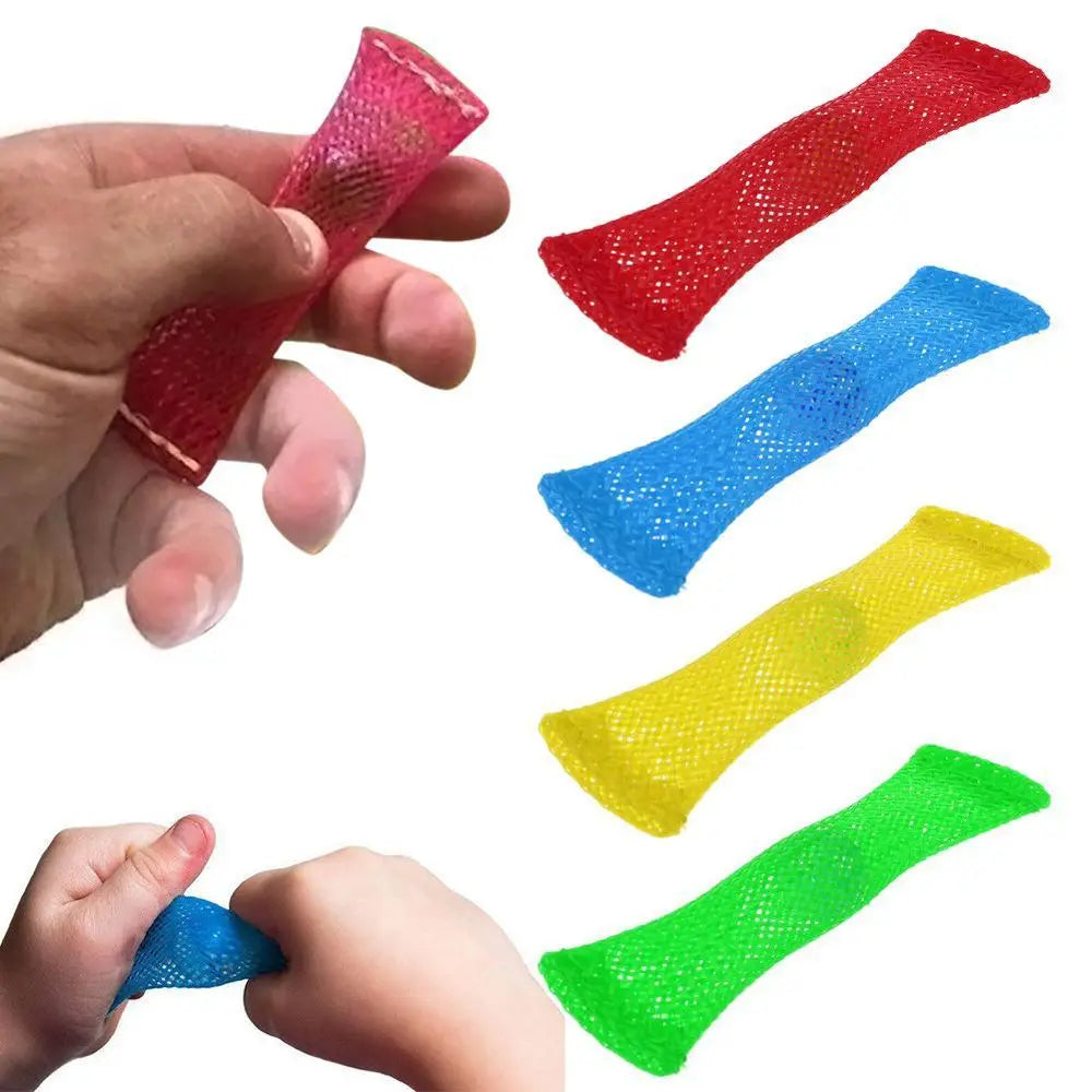 Special Need Austistic children, ADHD Relieve Stress Fidgets And Sensory Toys. Braided Mesh Hand Fidget to Increase Focus