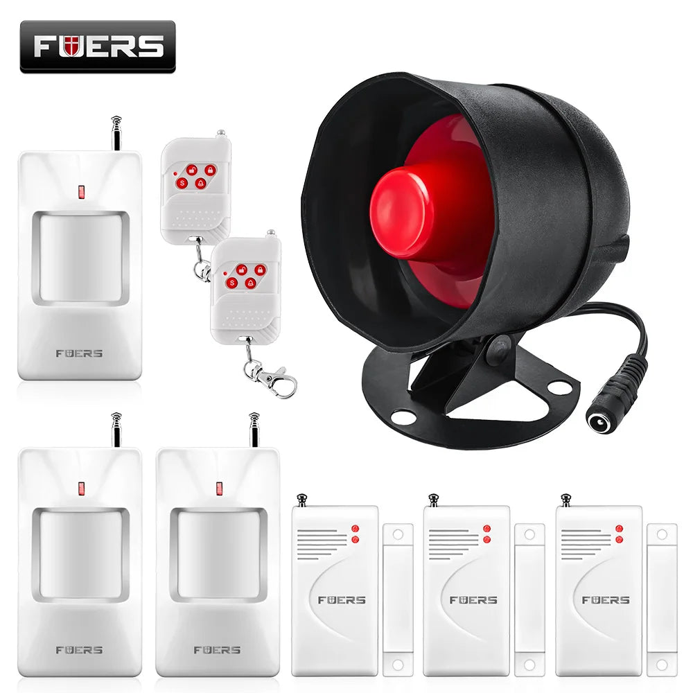 Home Alarm Systems with Loud Siren Speaker