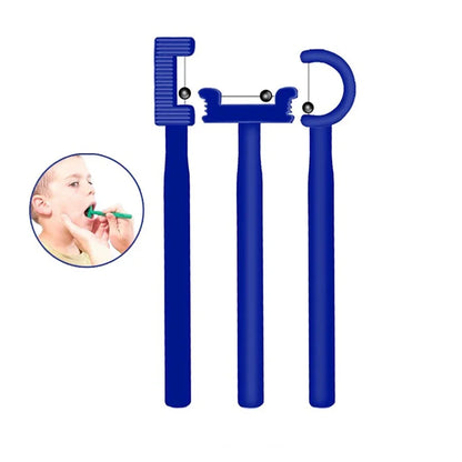 Speech: Tongue Tip Trainer for Autisic Children(3 pcs), Oral Muscle Training Autism Language Pronunciation Rehabilitation Therapy Training Aids