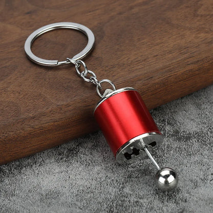 Car Modification Gear Shift Head Keychain Antistress Fidget Toys For Anxiety ADHD Autism