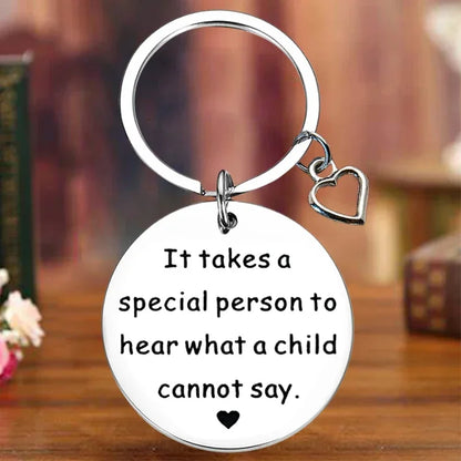 Awareness: Metal Autism Awareness Appreciation Gift Keychain