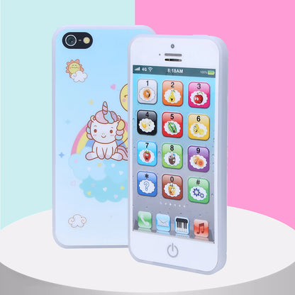Sensory: Baby English Learning Machine Music Light  Mobile Phone  Early Child Development Mobilephone  Mobile Phone