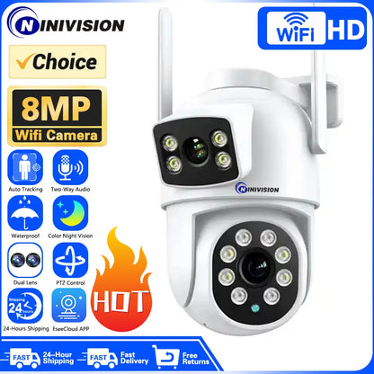 Outdoor/Auto/Home Infrared Surveillance Camera(Tilt 360°)