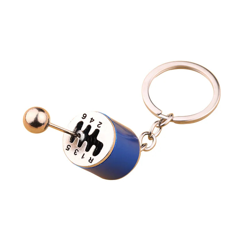 Car Modification Gear Shift Head Keychain Antistress Fidget Toys For Anxiety ADHD Autism