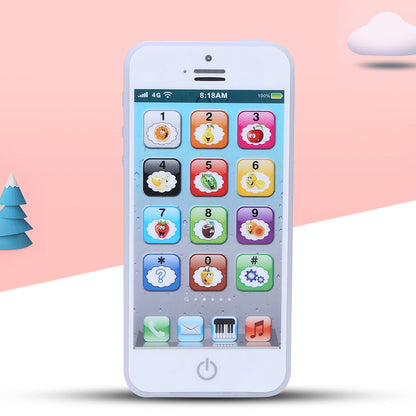 Sensory: Baby English Learning Machine Music Light  Mobile Phone  Early Child Development Mobilephone  Mobile Phone