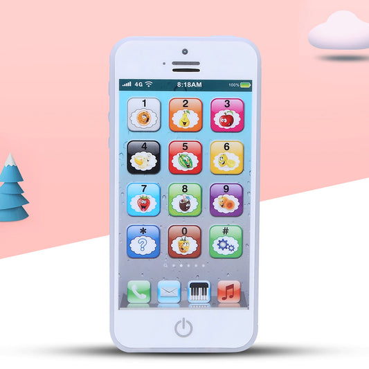 Sensory: Baby English Learning Machine Music Light  Mobile Phone  Early Child Development Mobilephone  Mobile Phone
