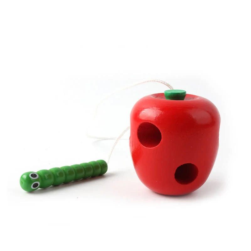 Primary Lacing Beads Educational Montessori Stringing Toy Autism Toys Toddlers Kids Preschool Children Training Gifts