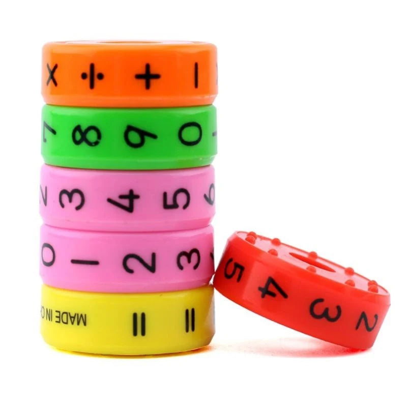 Children Magnetic Arithmetic Learning Math Puzzle Cube Kids Educational Toys Sensory Autism Games For Kids Decompression Gifts