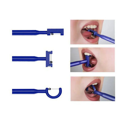 Speech: Tongue Tip Trainer for Autisic Children(3 pcs), Oral Muscle Training Autism Language Pronunciation Rehabilitation Therapy Training Aids