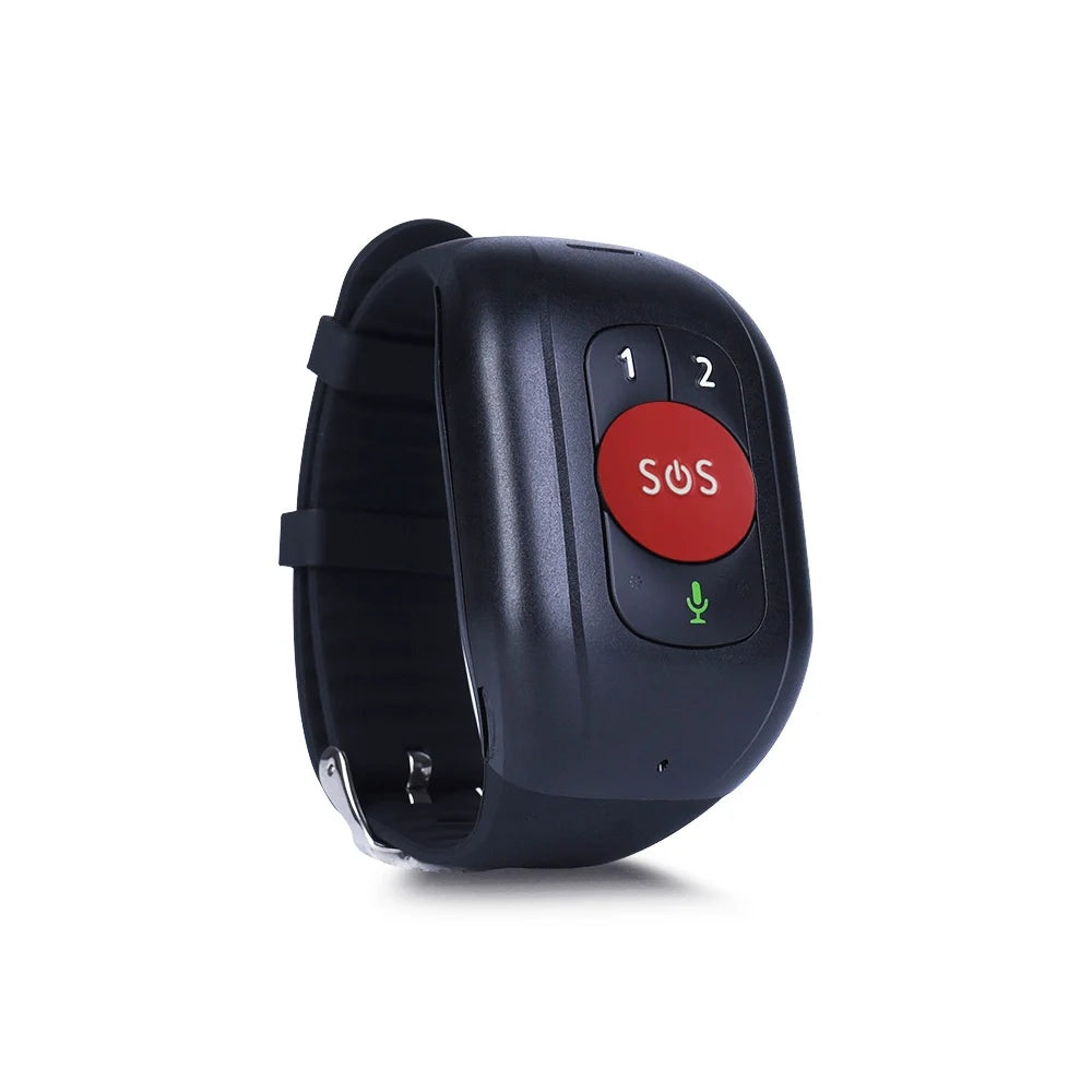 2025 Kids Elder 4G Smart GPS Tracker Bracelet watch Locator Fall Detection Alert SOS Emergency IP67 Waterproof GPS Tracker